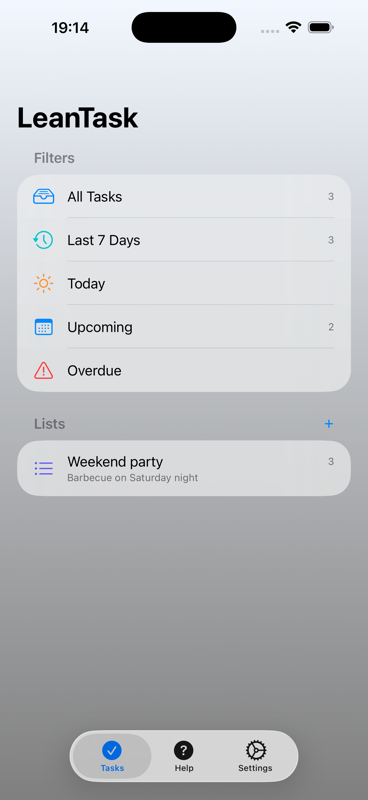 Filters & Lists